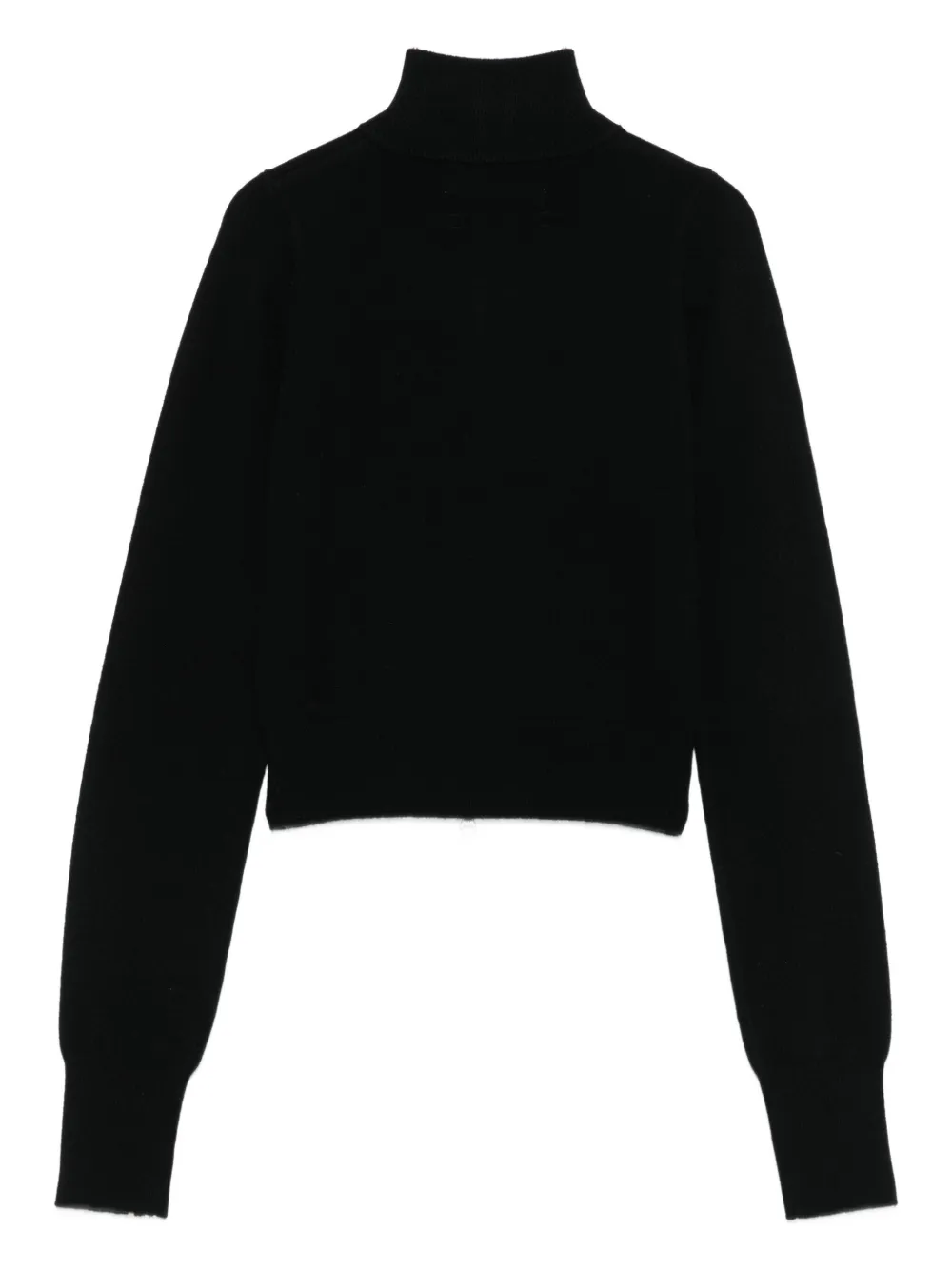extreme cashmere zip-front stand-collar cardigan | Cardigans | Image 2