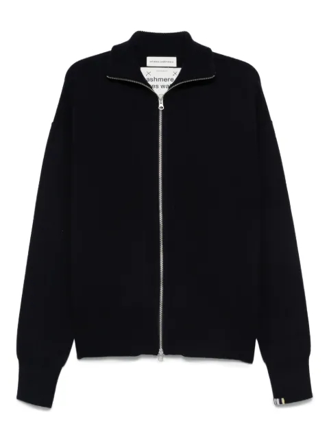 extreme cashmere cárdigan con cierre en la parte delantera