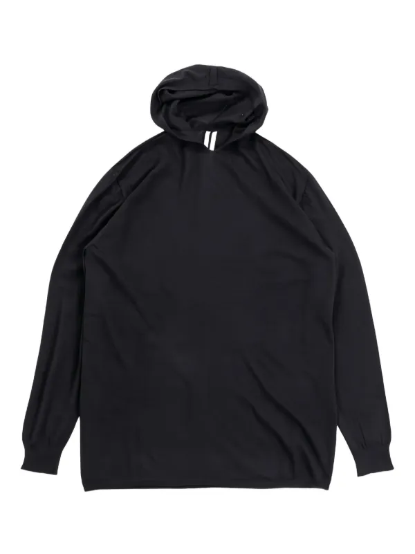 rick owens カシミヤ　100%ニットパーカー Rick Owens カシミア ニットパーカー | ブラック | FARFETCH JP