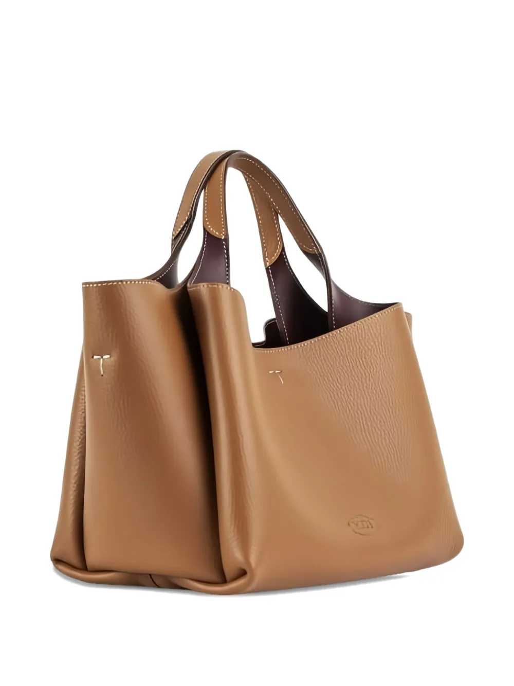 Tod's Kleine leren schoudertas Bruin