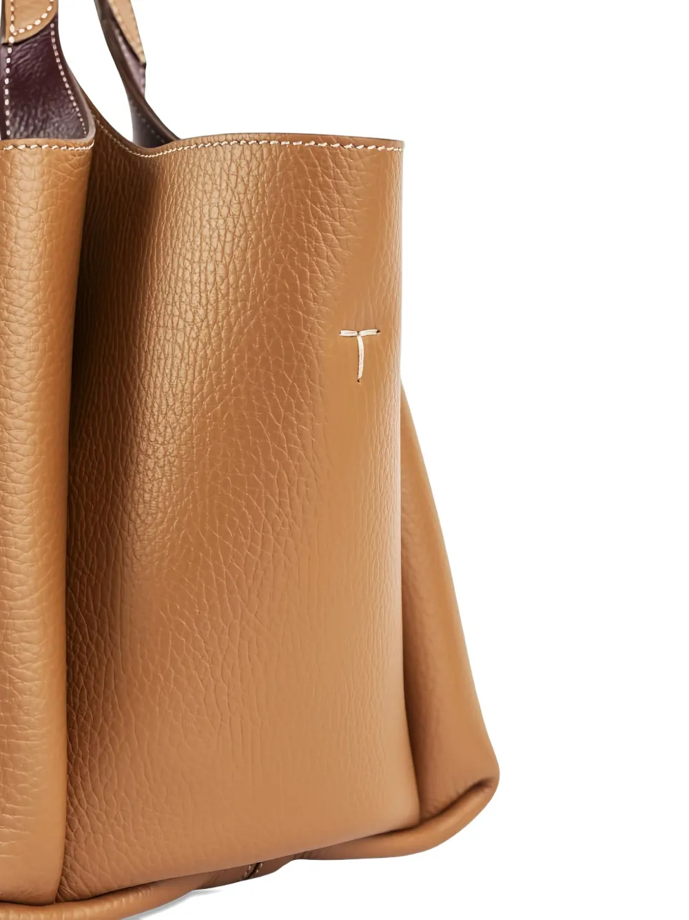 Tod's Kleine leren schoudertas Bruin
