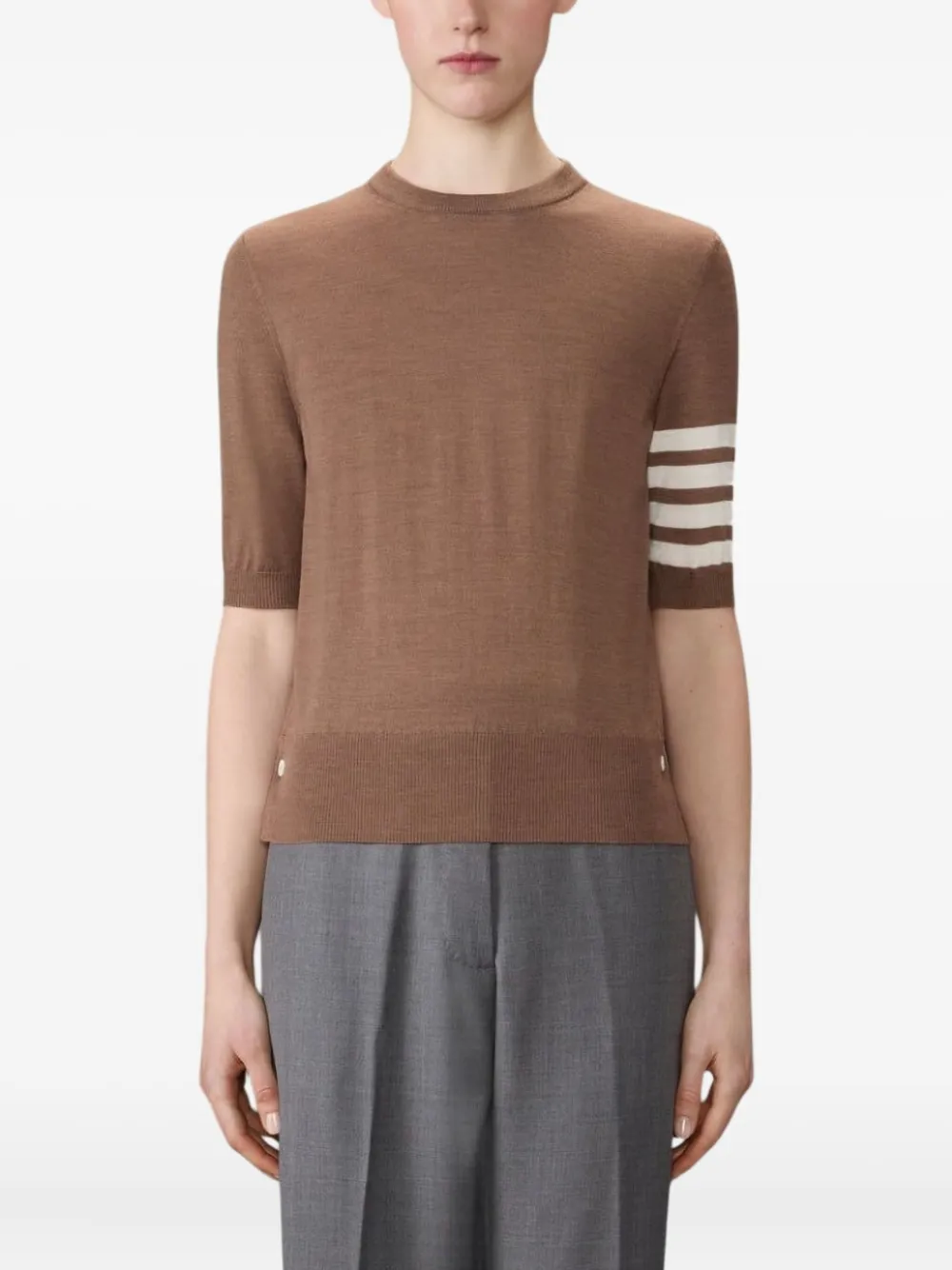 Thom Browne short-sleeve t-shirt Bruin