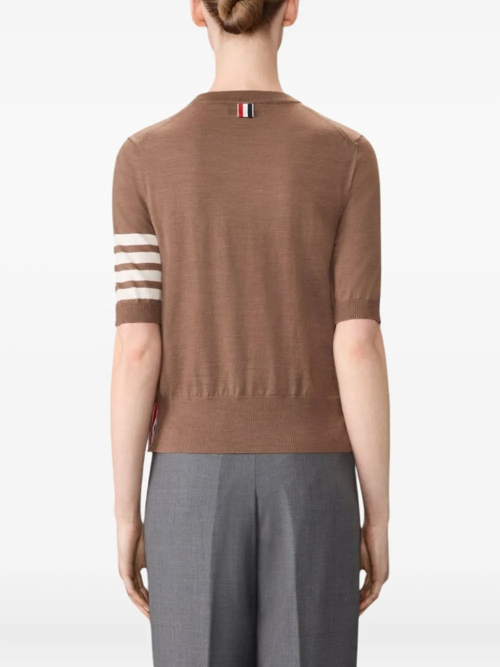 Thom Browne short-sleeve t-shirt Bruin