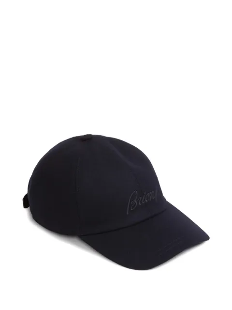 Brioni embroidered-logo baseball cap