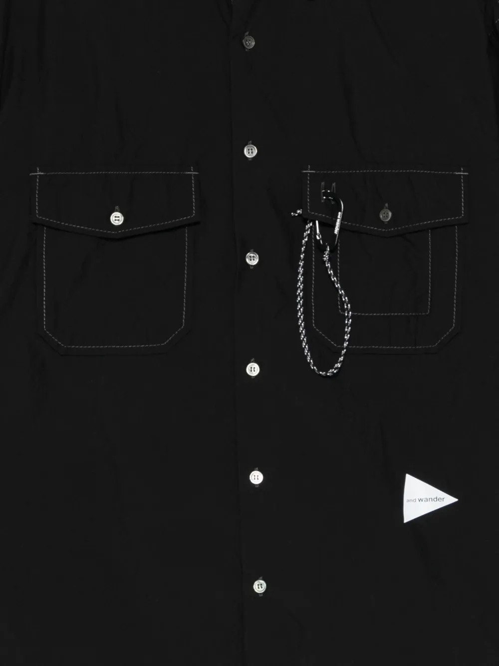 and Wander Overhemd met zak Zwart