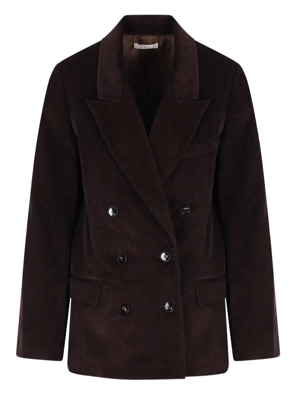 Co Rduroy Blazer In Brown