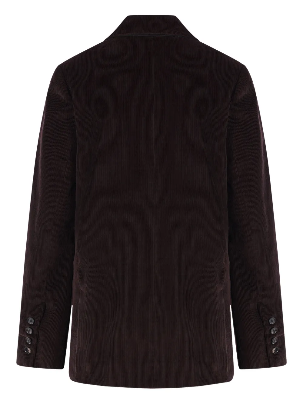 Co Rduroy Blazer In Brown