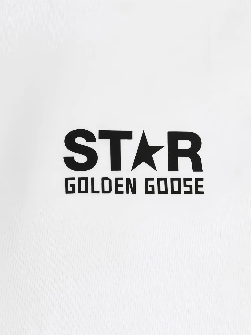 Golden Goose T-shirt met stervormig logo Wit