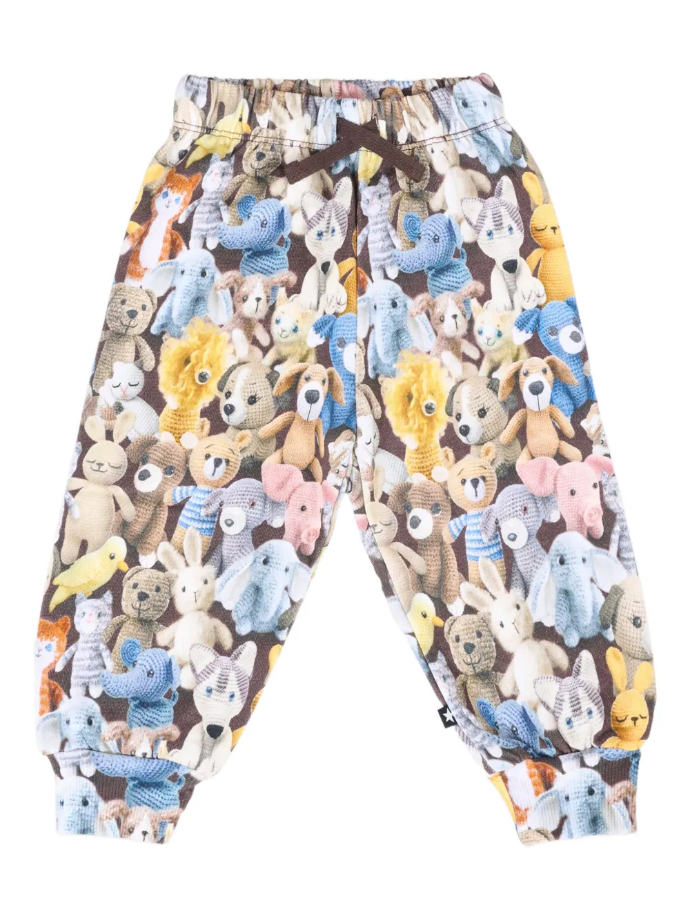 Molo teddy-print joggers Blauw