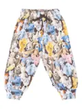 Molo teddy-print joggers - Blue