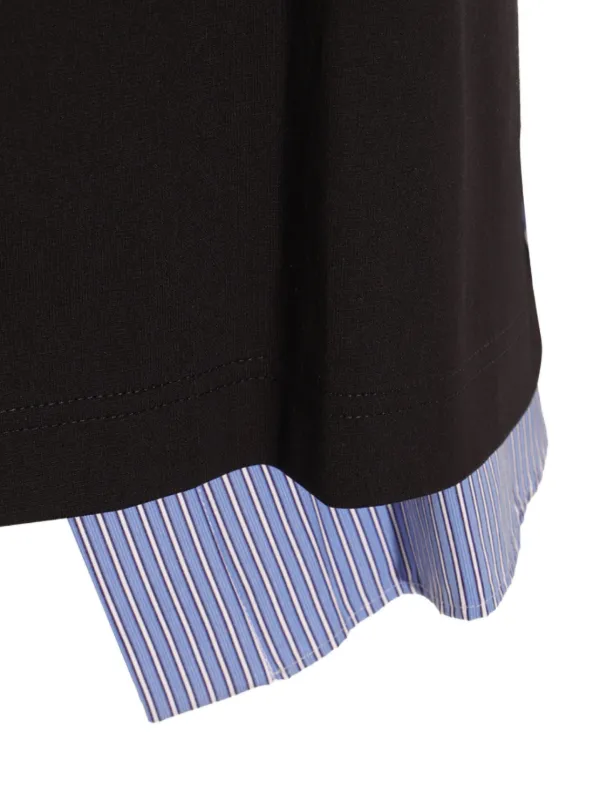sacai レイヤードカットソー Sacai I Got A Feeling レイヤード Tシャツ | ホワイト