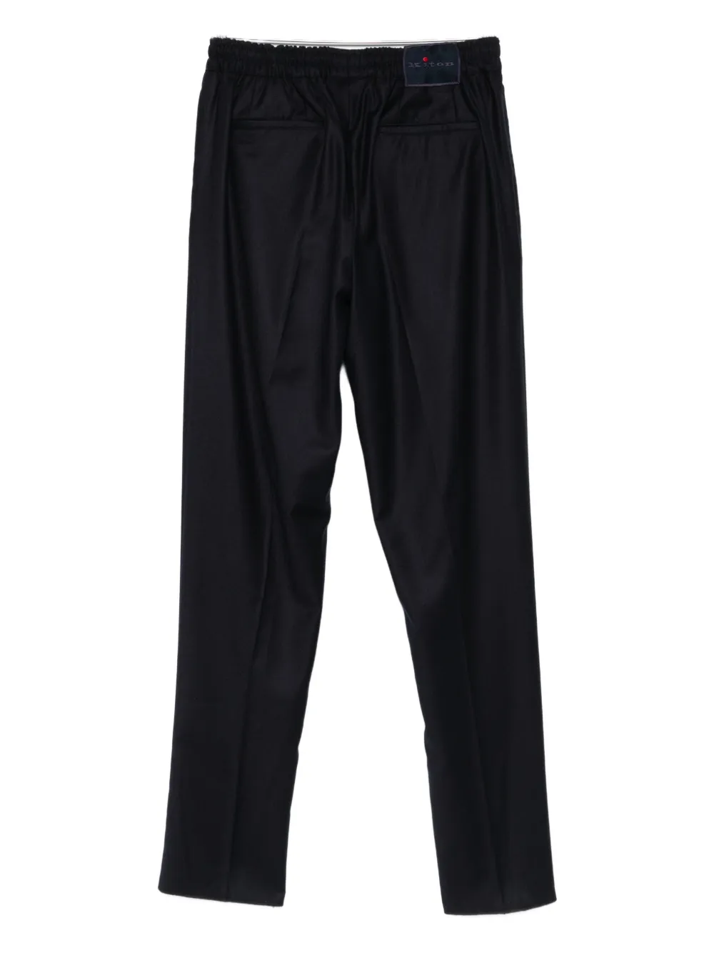 Kiton Wollen broek - Blauw
