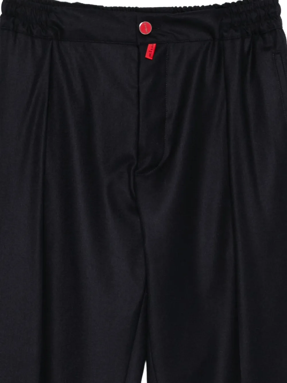 Kiton Wollen broek Blauw