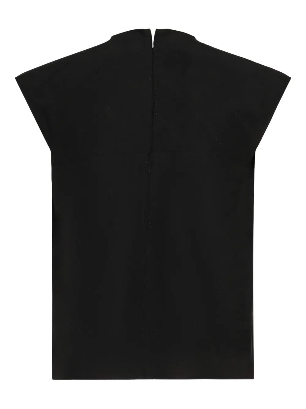 Balenciaga Top met logo Zwart