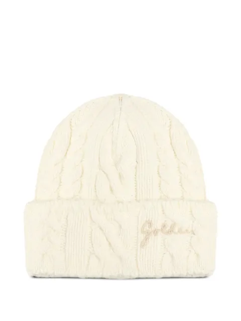 Golden Goose wool cable-knit beanie