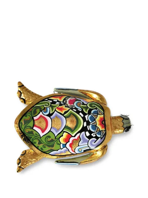 Toms Drag patterned turtle figurine