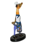 Toms Drag chef-duck sculpture (23cm x 12cm) - Blue