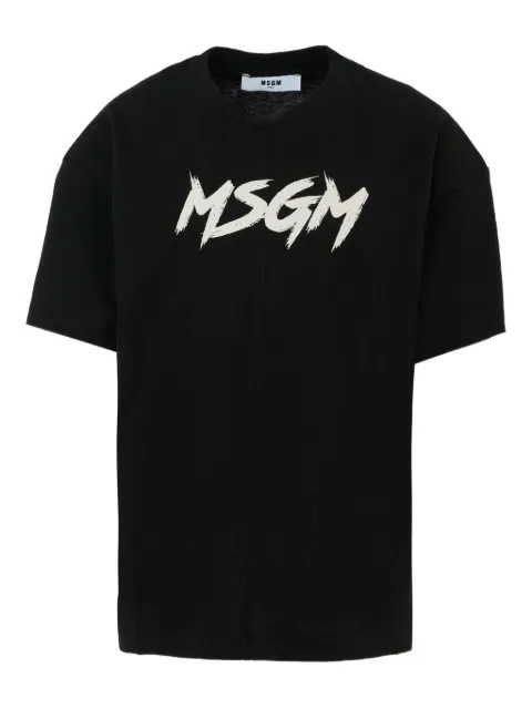 MSGM Kids logo-print short-sleeve T-shirt