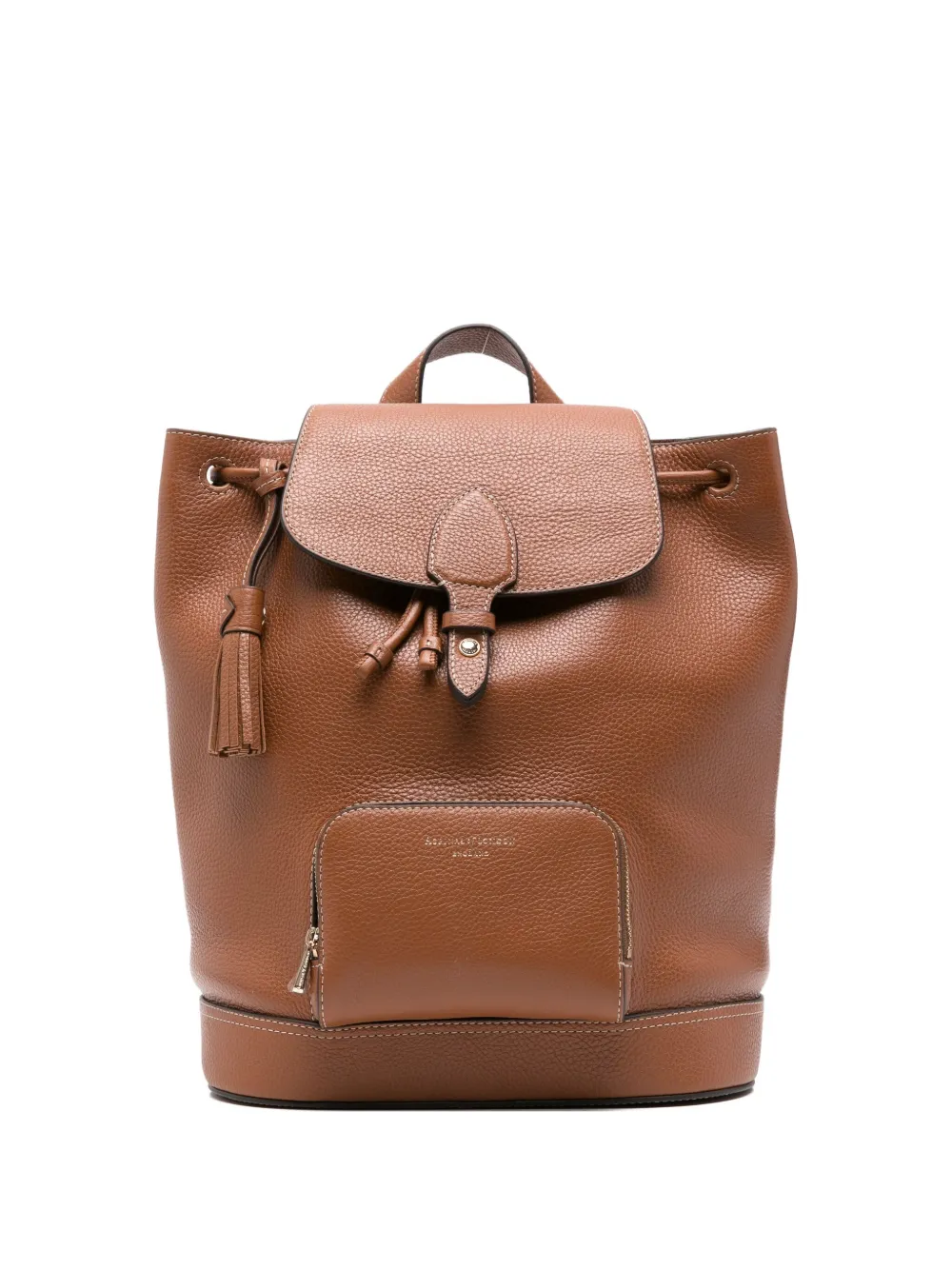 Aspinal Of London Small Hudson Backpack In Brown