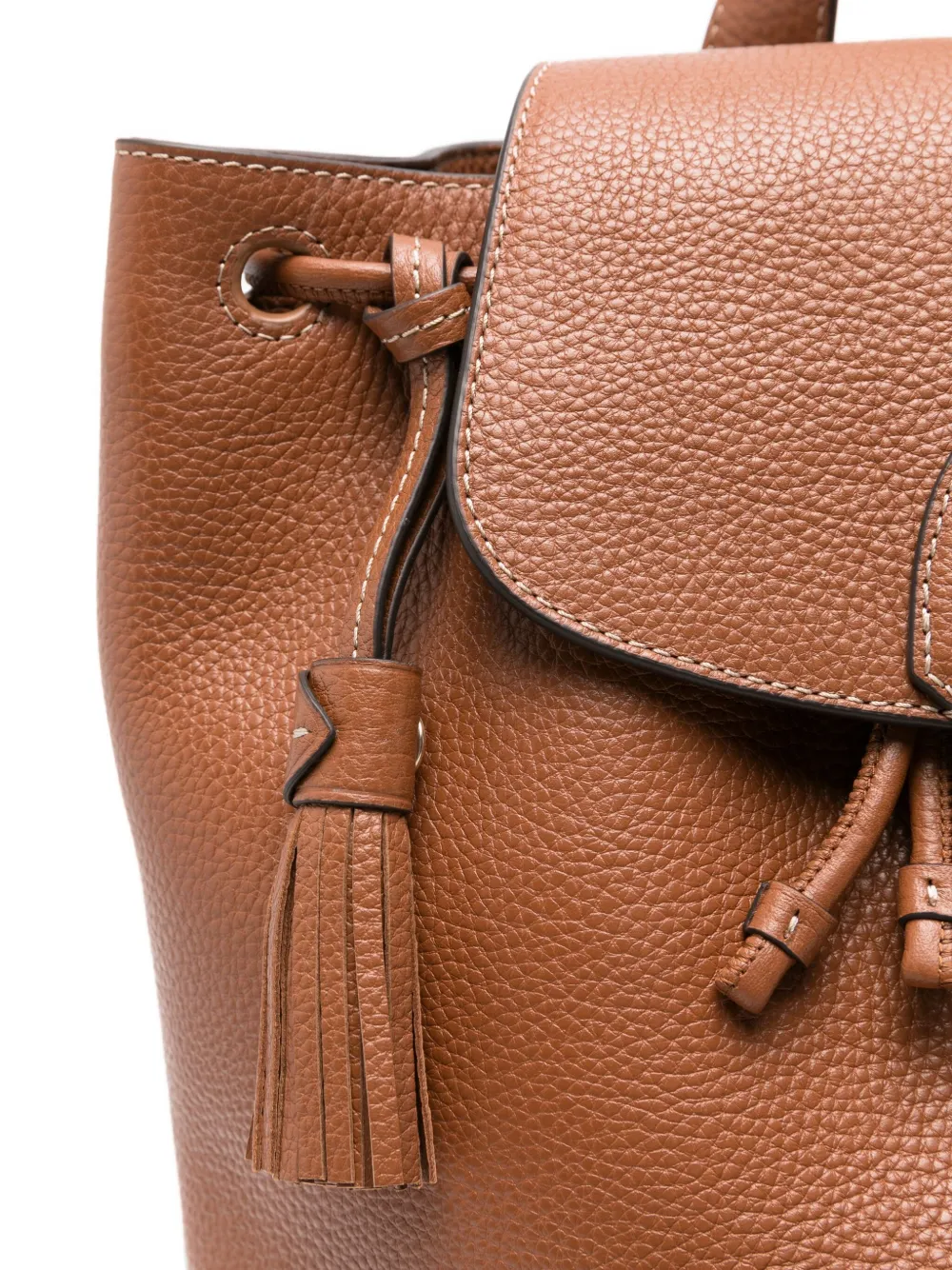 Aspinal Of London Small Hudson Backpack In Brown
