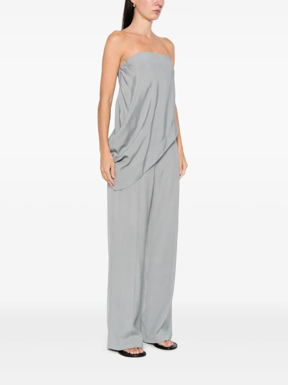 St. Agni Strapless top Grijs