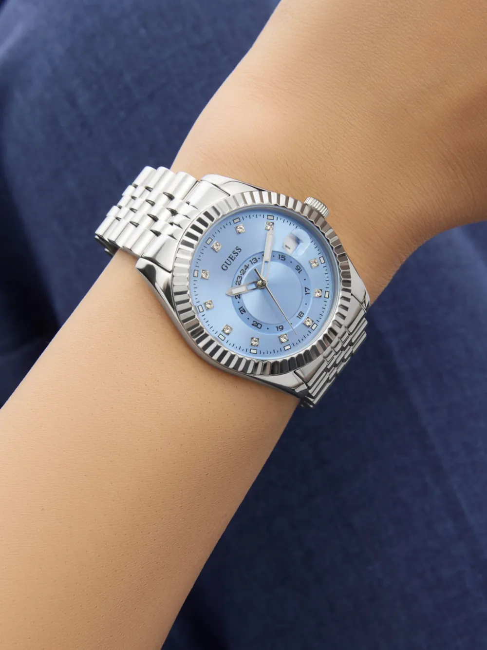 GUESS USA Jada 34 mm - Blauw