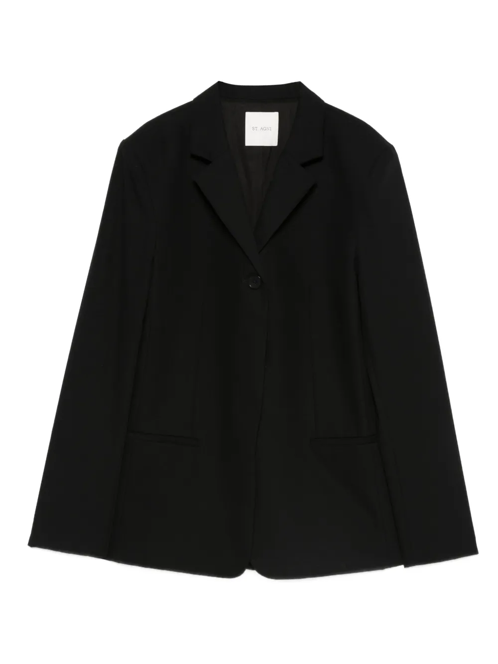 St. Agni blazer con botones | negro | Image 1