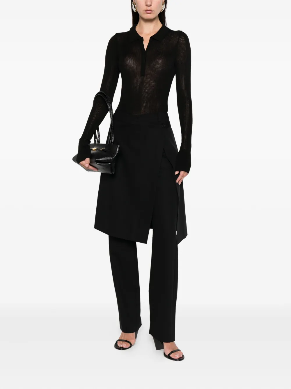 St. Agni belt-loops trousers | Straight-Leg Pants | Image 2