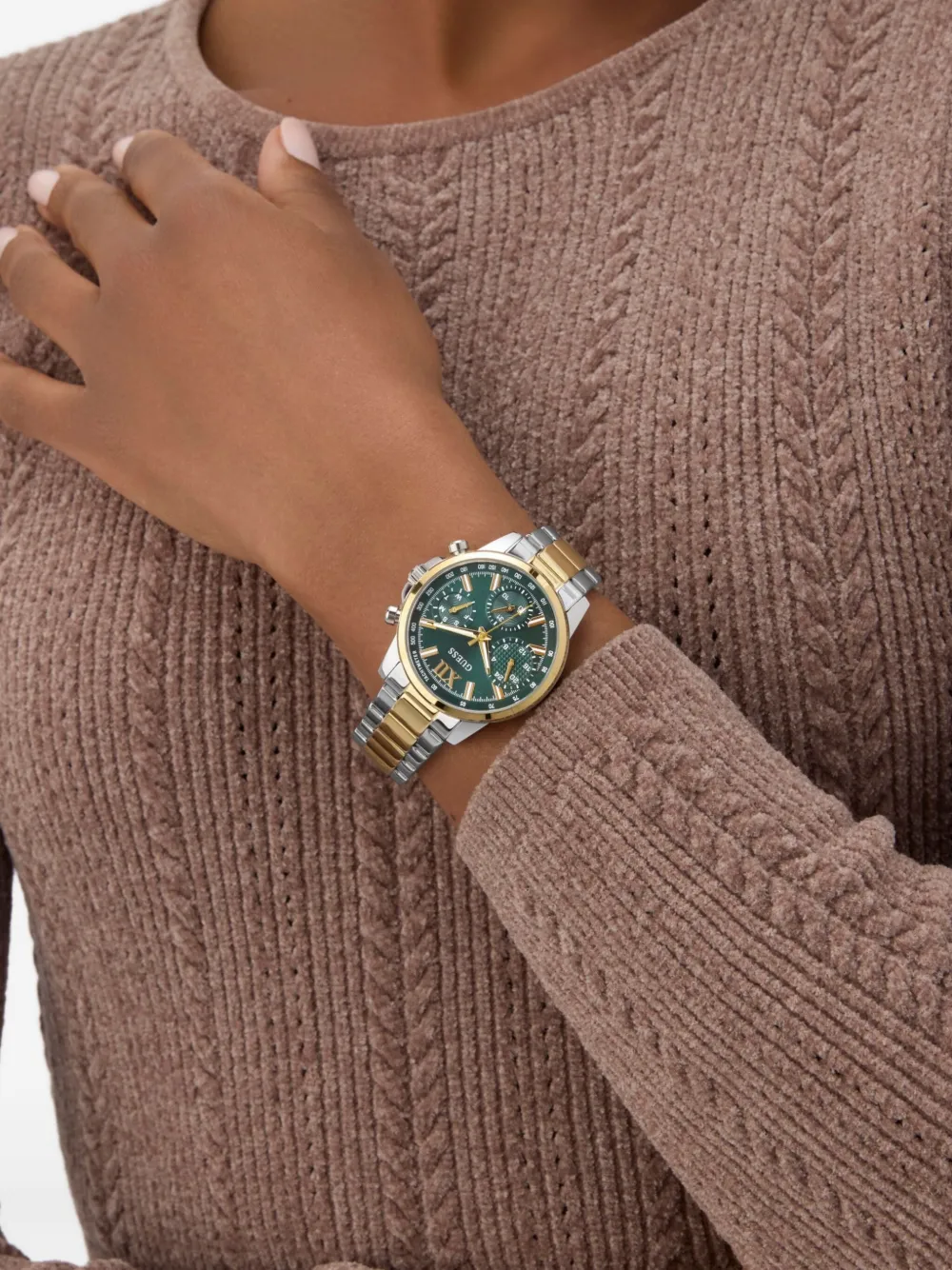 GUESS USA Bailey 44 mm - Groen