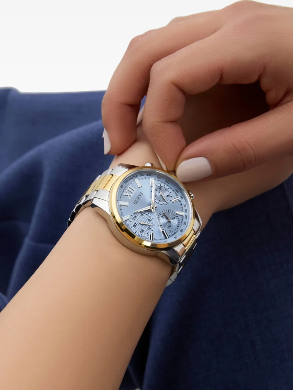GUESS USA Bailey 36 mm - Blauw