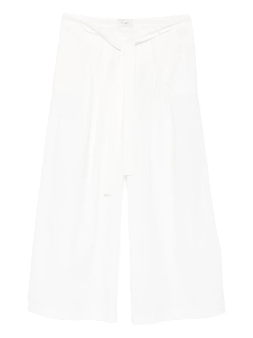 St. Agni belted trousers | White | Image 1