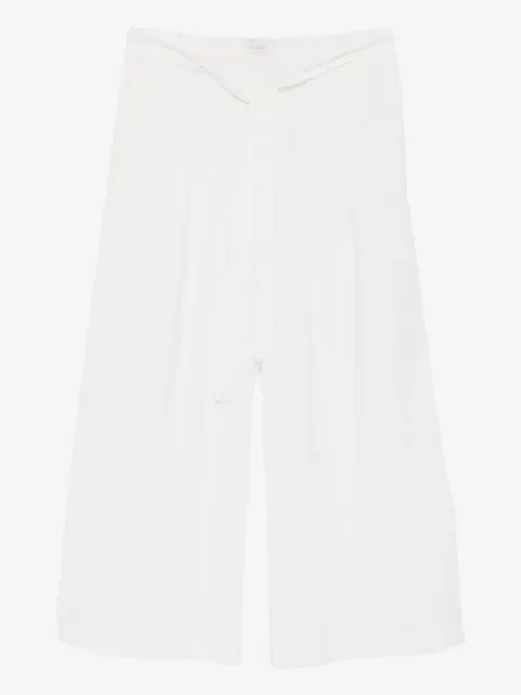 St. Agni pantalon à taille ceinturée