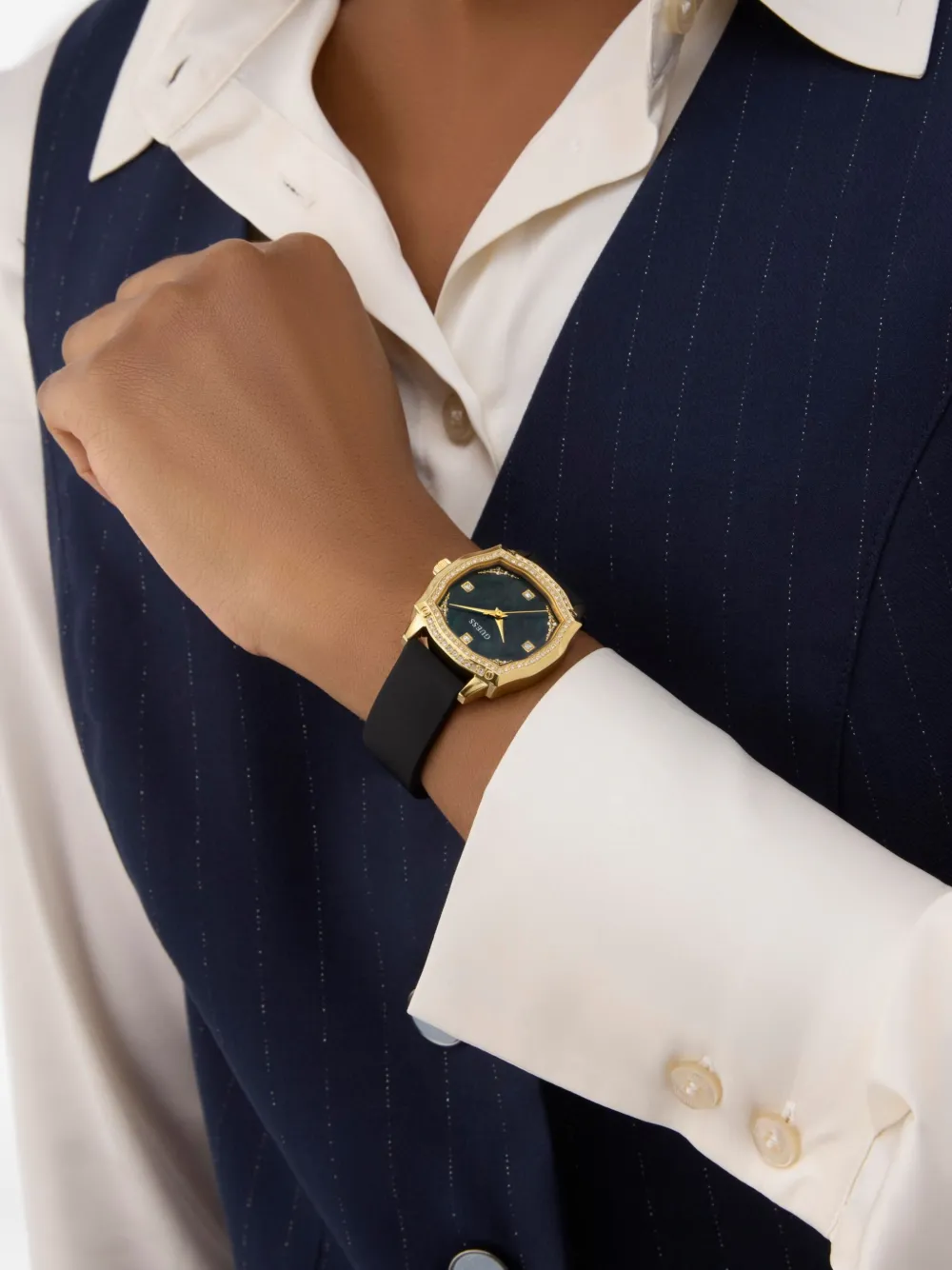 GUESS USA Liv 38 mm - Zwart
