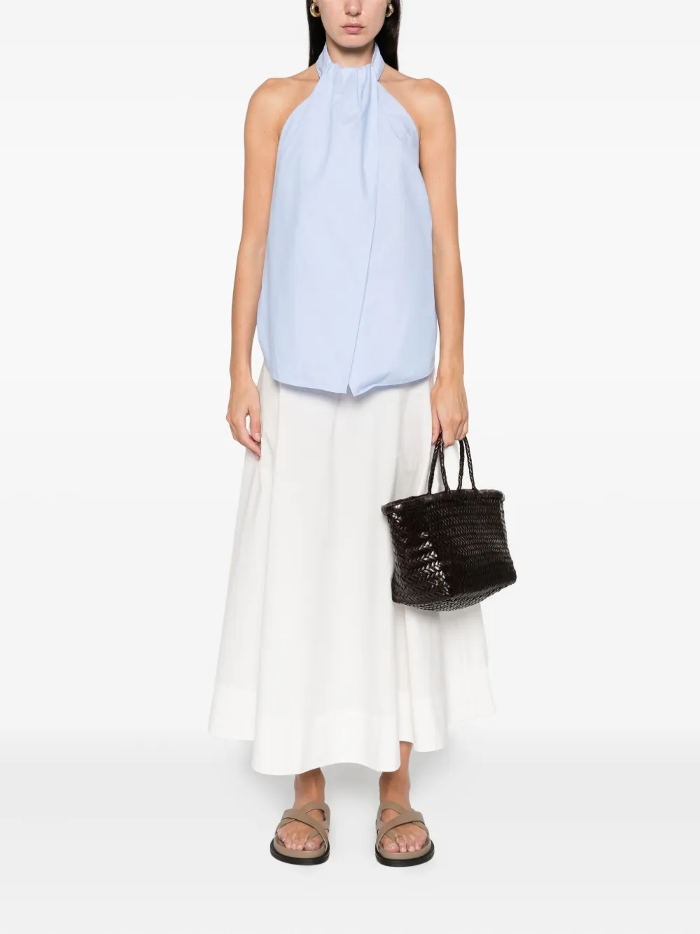 St. Agni halter tie-back top | Blouses | Image 2