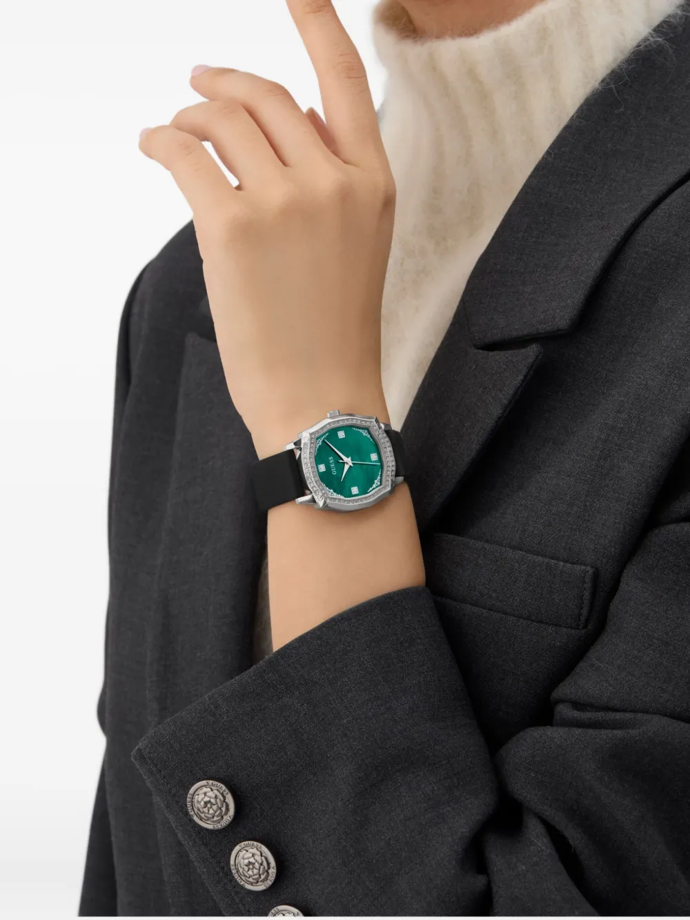 Guess Usa Liv 32mm In Green