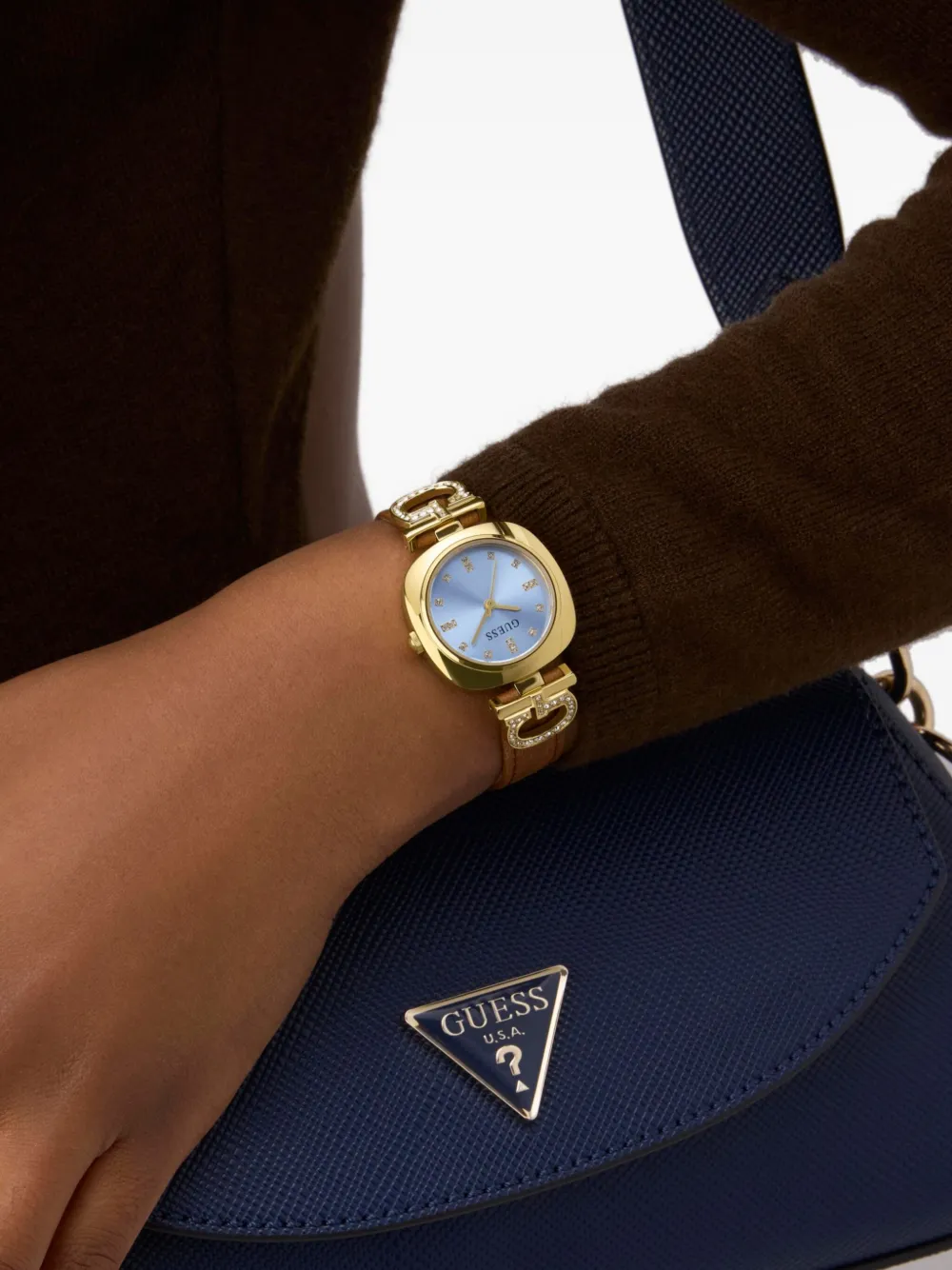 GUESS USA Gabby 28mm - Blu