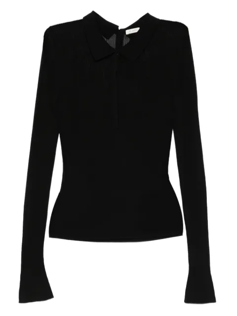 St. Agni long-sleeves polo top