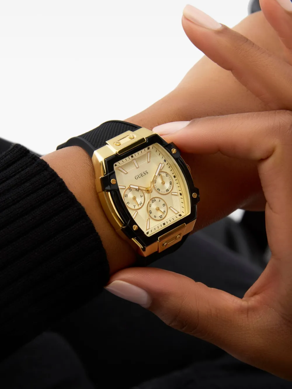 GUESS USA Phoenix 38 mm - Goud