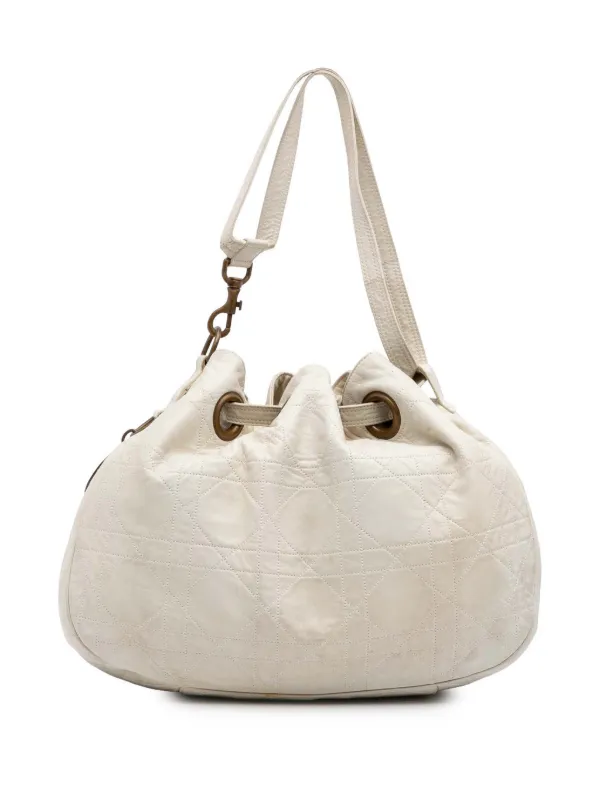 Christian Dior Pre-Owned 2006 ラムスキン カナージュ ドロー