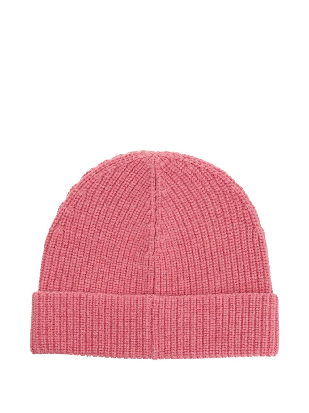 Isabel Marant Ribbed-knit Logo Beanie In Pink