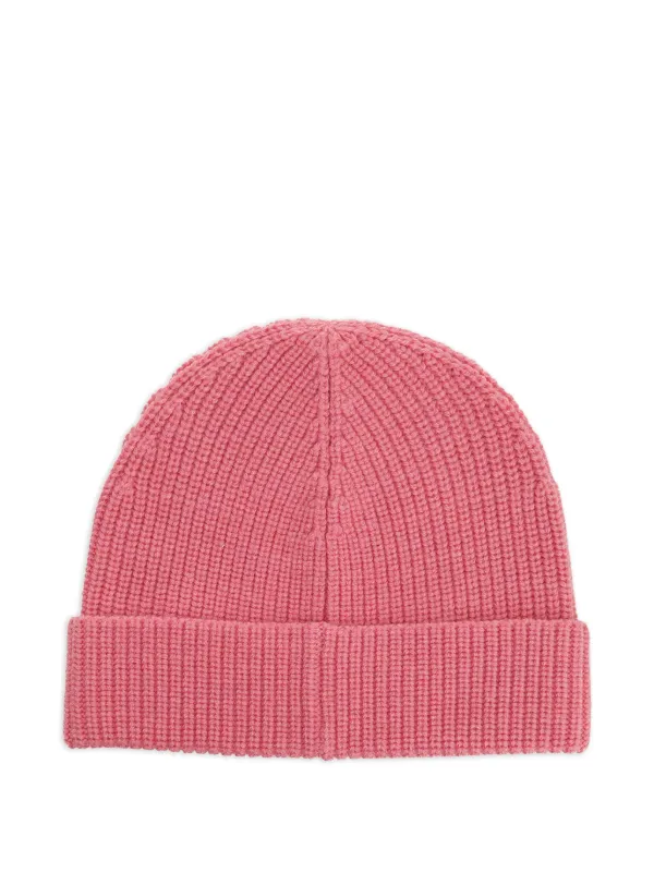 Isabel Marant Wool Knit Beanie in Pink ALESSA BEANIE Woman pink | ISABEL MARANT Official online store main image 4