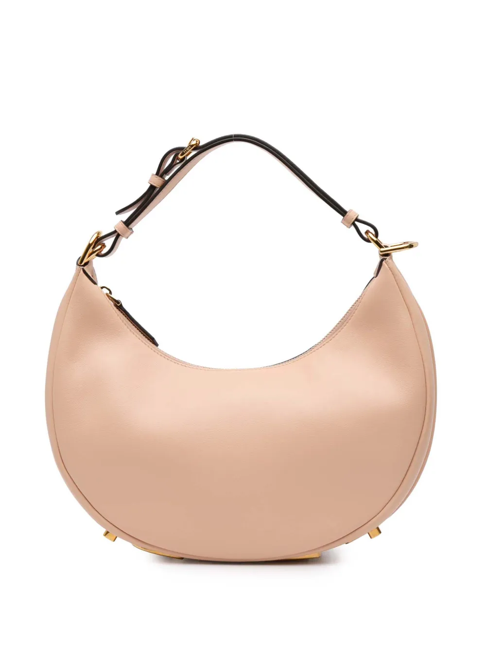 Fendi Pre-Owned 2010-2025 Small Leather Fendigraphy hobo bag | Brown | Image 1