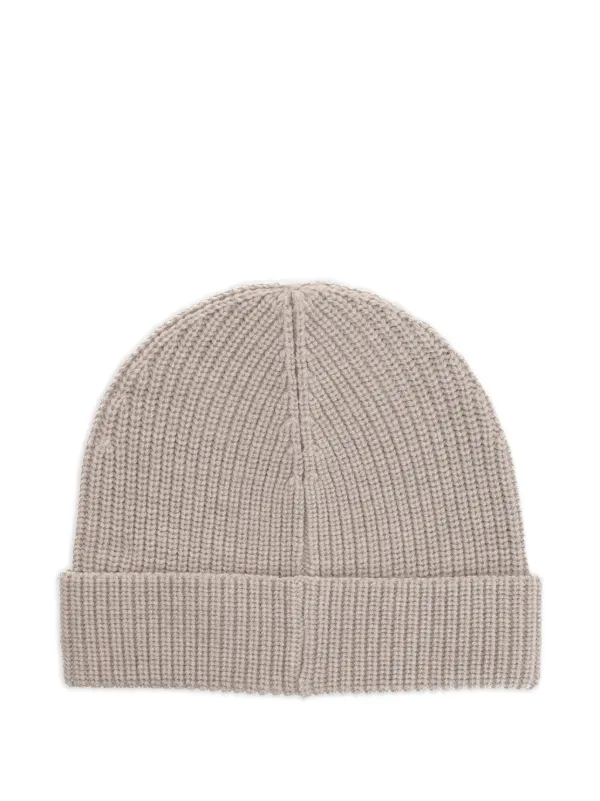 Isabel Marant Seal Wool Chunky Knit Beanie In Ecru Beige NWT Isabel Marant Bayle Merino Wool Beanie | Neiman Marcus main image 4