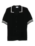 BLUE SKY INN button-front knitted shirt - Black