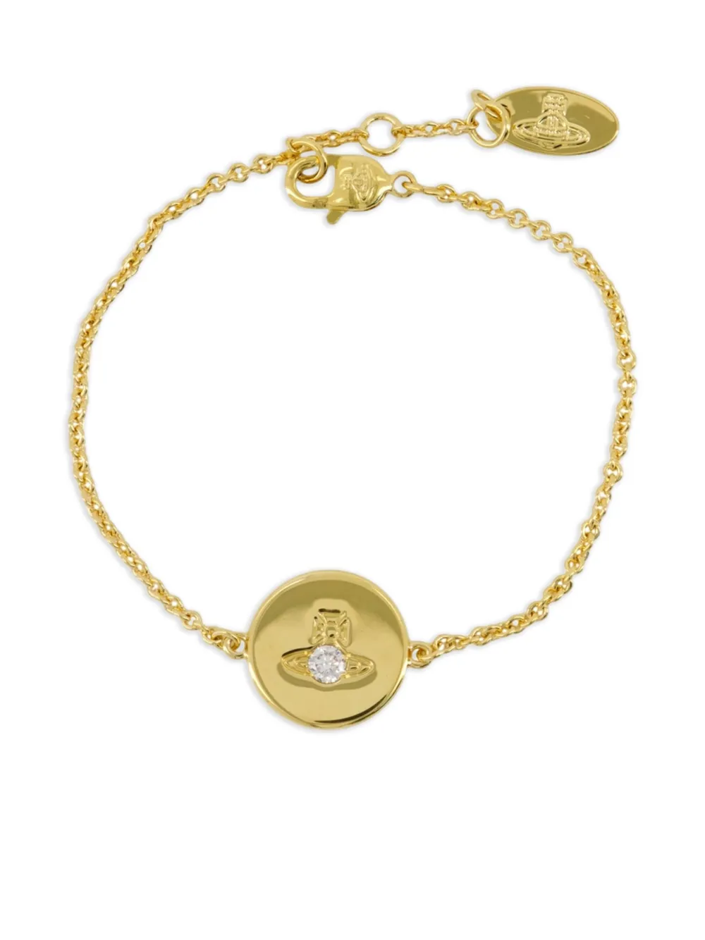 orb-embellished chain bracelet