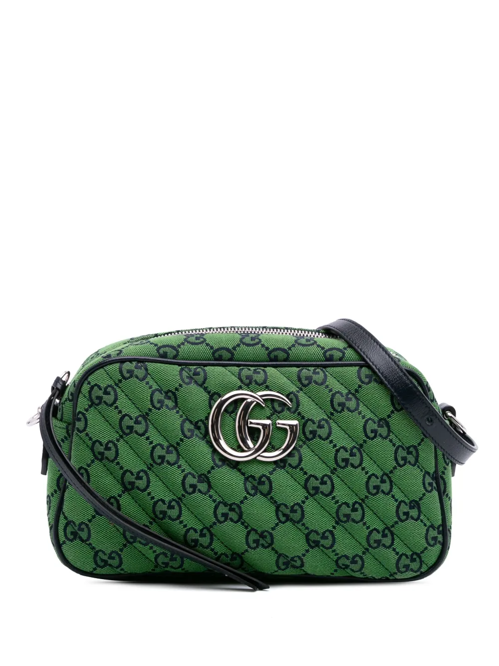 Gucci Pre-Owned 2016-2025 Small GG Marmont Matelasse Canvas crossbody Gucci Pre-Owned 2016-2025 Small GG Marmont Matelasse Canvas crossbody