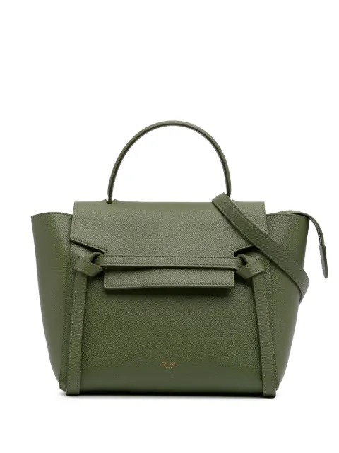 Céline Pre-Owned 2019 Micro Leather Belt satchel