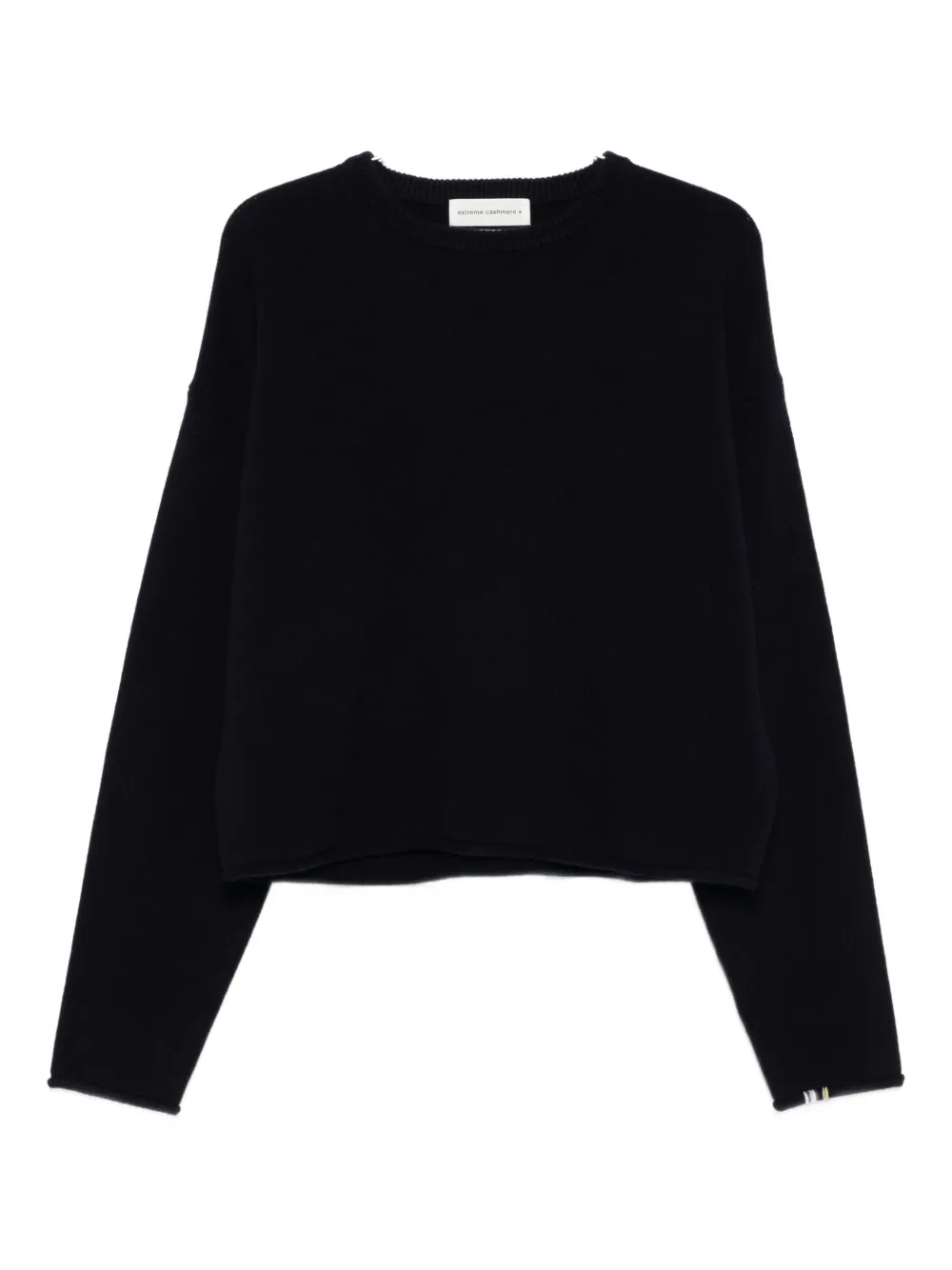 Extreme Cashmere Belle Cashmere Stretch 2.26 Pullover In Blue