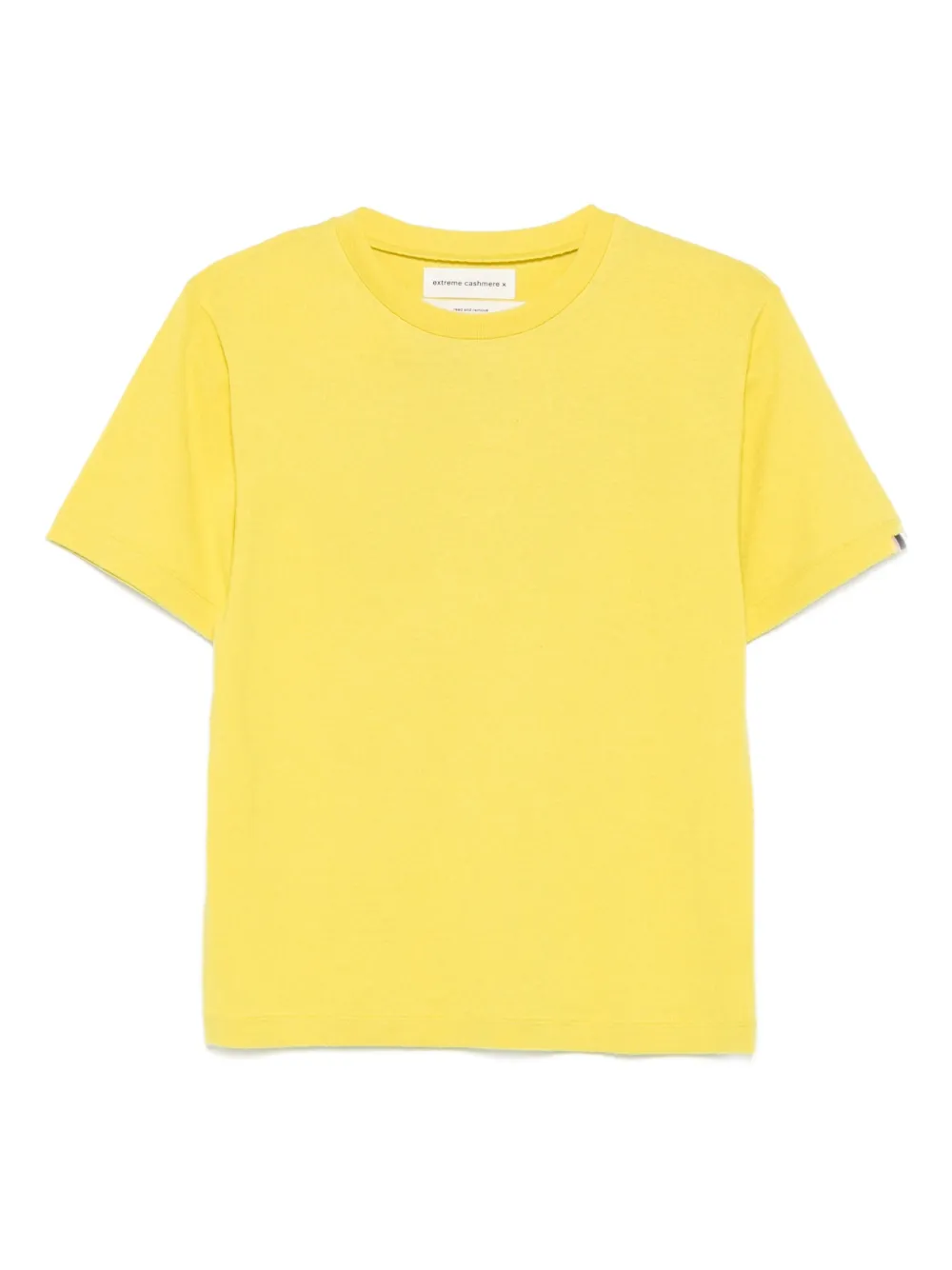 crew-neck short-sleeve T-shirt