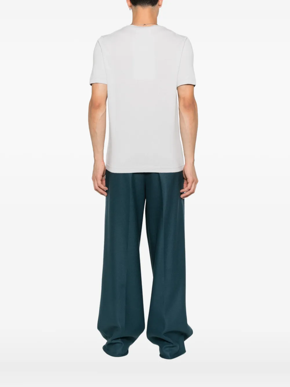 Extreme Cashmere Short-sleeve Logo-detail T-shirt In White